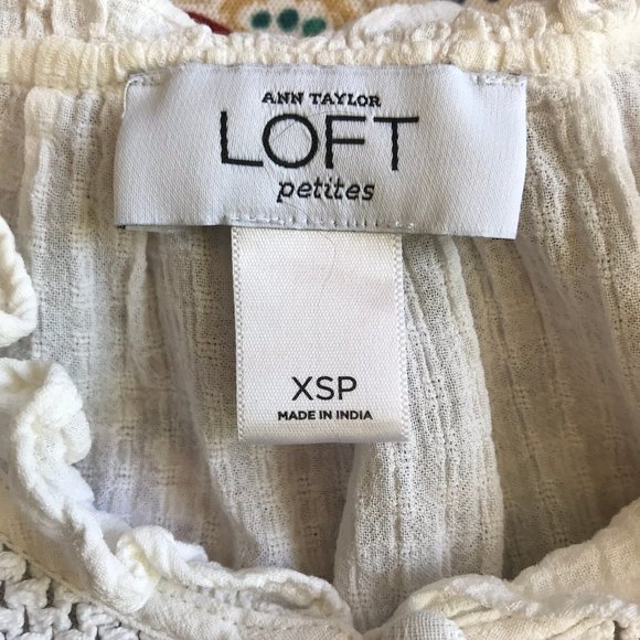 Ann Taylor LOFT Petite Blouse - Picture 7 of 8